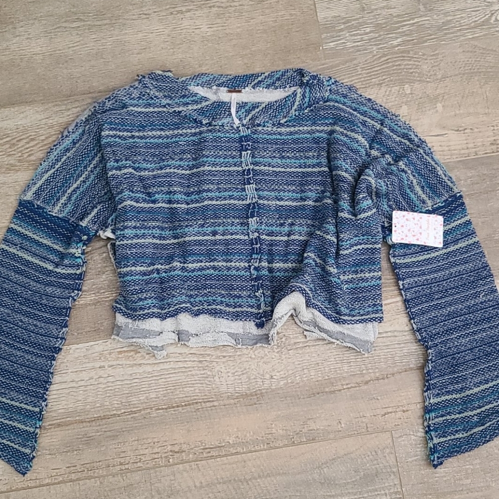 Free People | Catalina Cropped Sweater - Picture 4 of 9